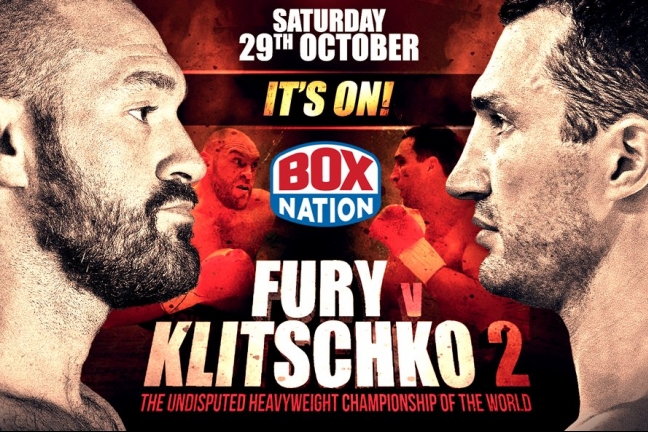 Официально: реванш между Кличко и Фьюри пройдет 29 октября в Манчестере 