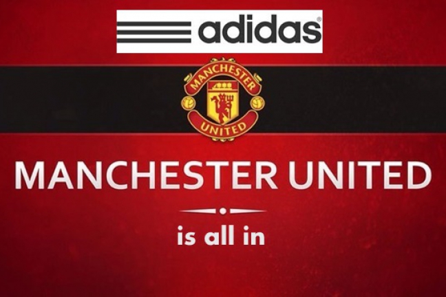 Adidas готов стать новым поставщиком футбольной экипировки 'Манчестер Юнайтед'
