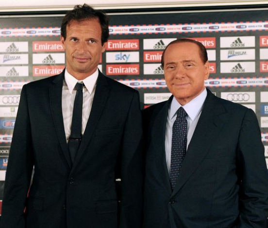 Президент 'Милана' признался, что Аллегри покидает клуб