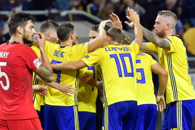 Швеция обыграла Турцию благодаря голу Гранквиста