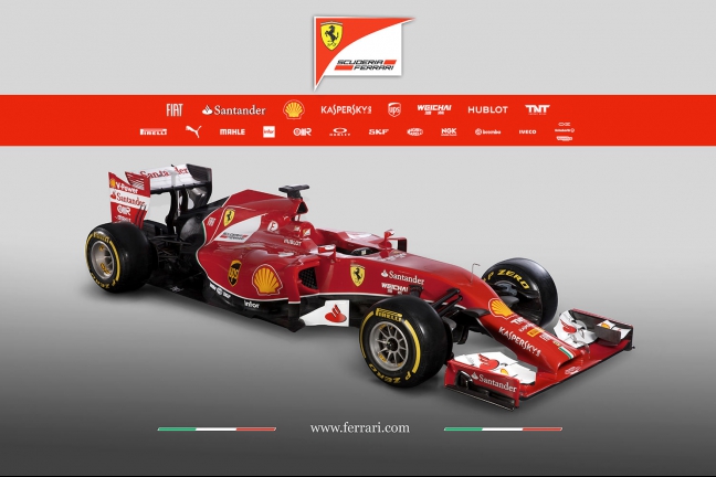 Фотографии нового болида Ferrari