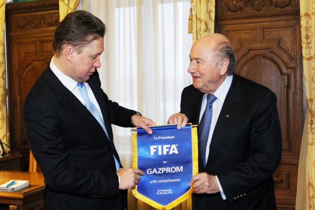 'Газпром' стал партнером ФИФА
