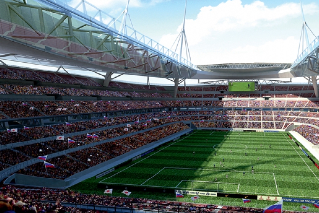 Новый стадион 'Зенита' будет на одном уровне с 'Уэмбли'