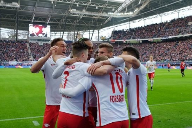 Лейпциг обеспечил себе место в Лиге чемпионов