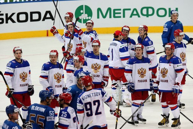 Сборная России вышла в полуфинал ЧМ-2014 в Минске