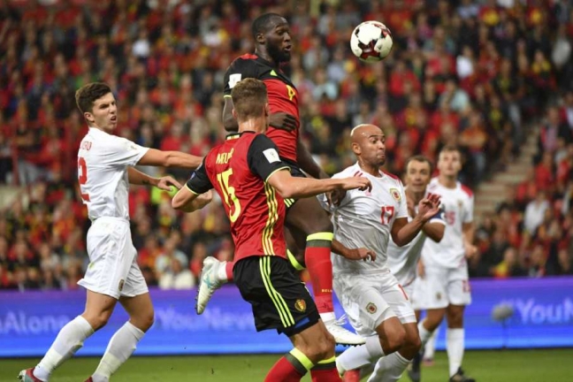 Бельгийцы устроили голевую феерию в матче Гибралтаром