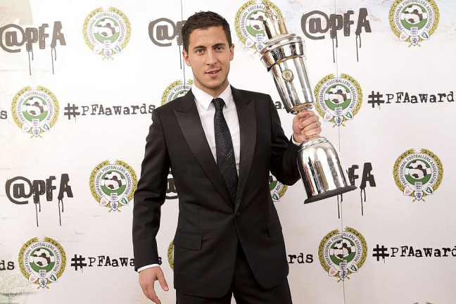 Азар завоевал звание игрока года в Англии по версии PFA