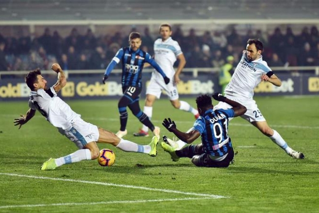'Аталанта', благодаря быстрому голу, обыграла 'Лацио'