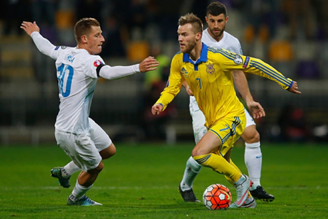 Украина и Швеция пробились на ЧЕ-2016