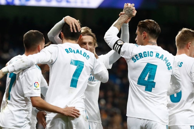 Хет-трик Роналду помог 'Реалу' победить 'Реал Сосьедад'