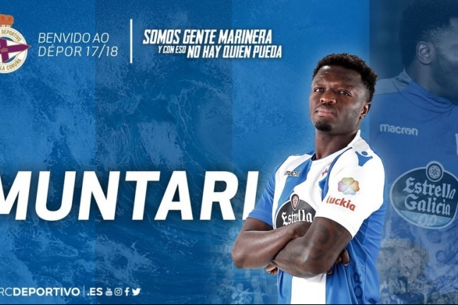 'Депортиво' объявил о переходе Мунтари