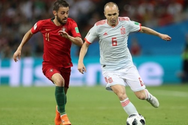 Португалия и Испания расписали результативную ничью в потрясающем поединке