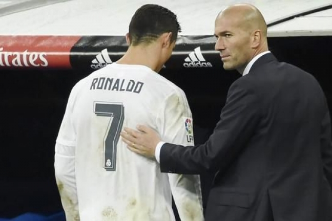 Роналду отметил вклад Зидана в успехи 'Реала'