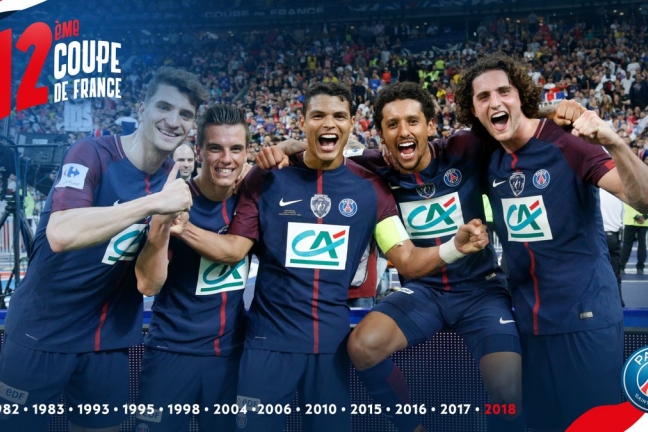 'ПСЖ' стал обладателем кубка Франции