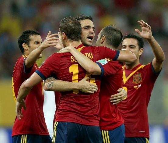 Испания обыграла Уругвай на Кубке конфедераций