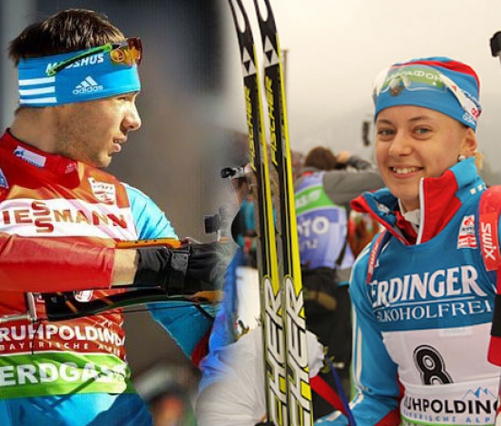 Шипулин и Вилухина - лучшие биатлонисты России в марте