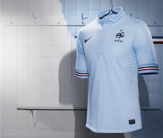 Nike представил гостевую форму национальной сборной Франции