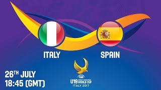Италия до 19 жен - Испания до 19 жен. Запись матча