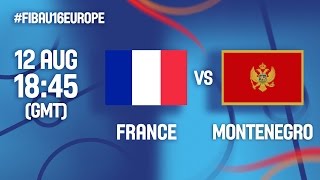 Франция до 16 - Черногория до 16. Запись матча