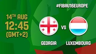 Грузия до 16 - Люксембург до 16. Запись матча
