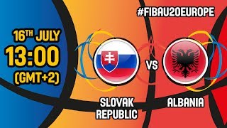Словакия до 20 - Албания до 20. Запись матча