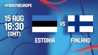 Эстония до 16 - Финляндия до 16. Запись матча