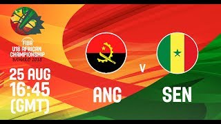 Ангола до 18 - Сенегал до 18. Запись матча