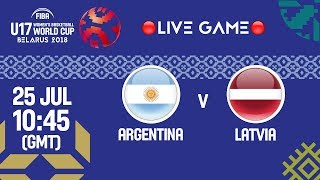 Аргентина до 17 - Латвия до 17. Запись матча