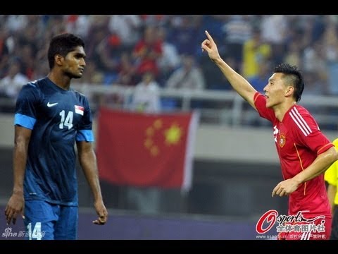сборная Китая - сборная Сингапура. Обзор матча