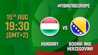 Венгрия до 16 - Босния и Герцеговина до 16. Запись матча