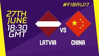 Латвия до 17 - Китай до 17. Запись матча