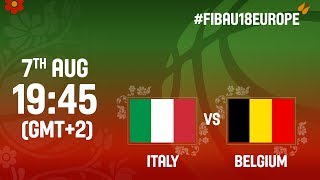 Италия жен до 18 - Бельгия жен до 18. Запись матча