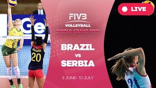 Бразилия жен - Сербия жен. Запись матча