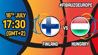 Финляндия до 20 - Венгрия до 20. Запись матча