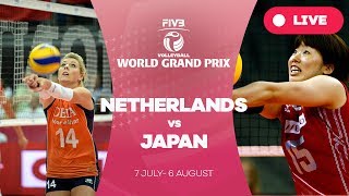 Нидерланды жен - Япония жен. Запись матча