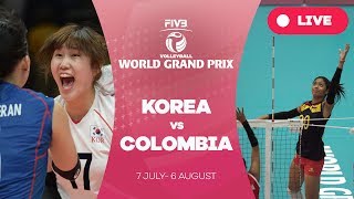 Республика Корея жен - Колумбия жен. Запись матча