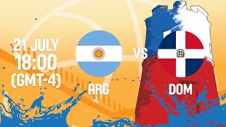Аргентина до 18 - Доминикан. респ. до 18. Запись матча