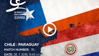 Чили до 18 жен - Парагвай до 18 жен. Запись матча