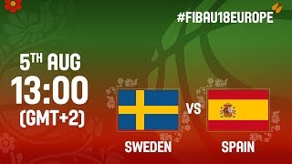 Швеция жен до 18 - Испания жен до 18. Запись матча
