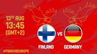 Финляндия до 16 - Германия до 16. Запись матча