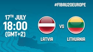 Латвия до 20 - Литва до 20. Запись матча