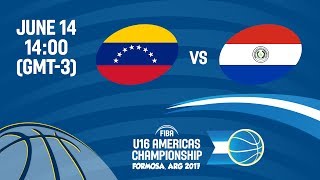 Венесуэла до 16 - Парагвай до 16. Запись матча
