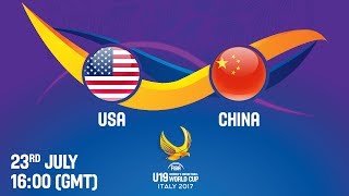 США до 19 жен - Китай до 19 жен. Запись матча