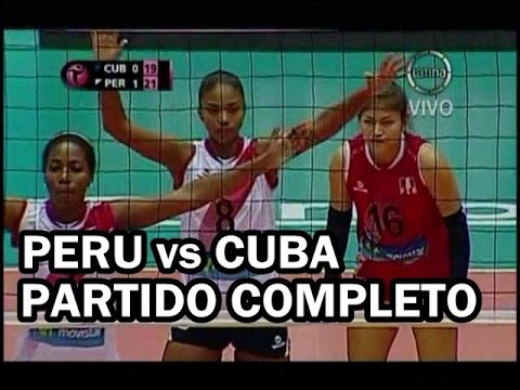 Перу жен - Куба. Запись матча