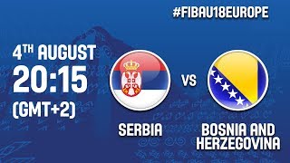 Сербия до 18 - Босния и Герцеговина до 18 . Запись матча