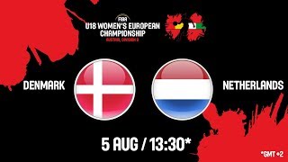 Дания до 18 жен - Нидерланды до 18 жен. Запись матча