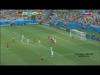 Германия - Гана. Обзор матча