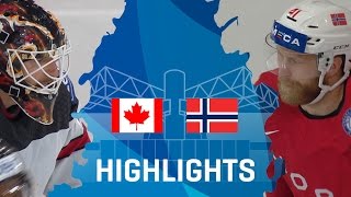 Канада -  Норвегия. Обзор матча