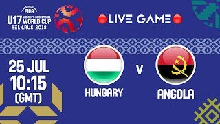 Венгрия до 17 - Ангола до 17. Запись матча