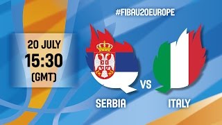 Сербия до 20 - Италия до 20. Заипсь матча